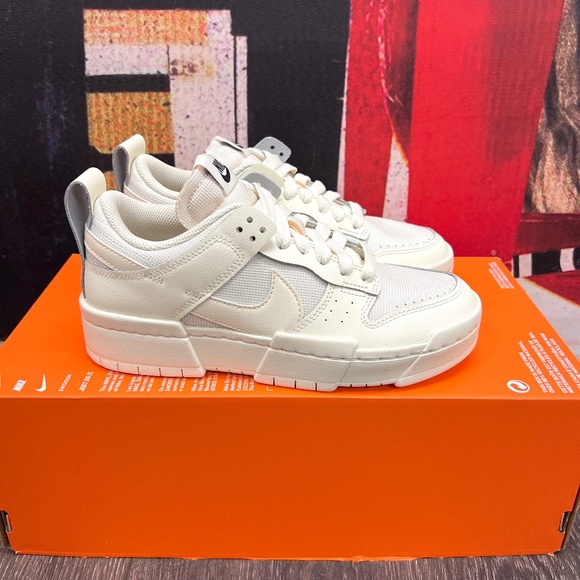 Nike Shoes 222 W Nike Dunk Low Disrupt Coconut Milk Sail White